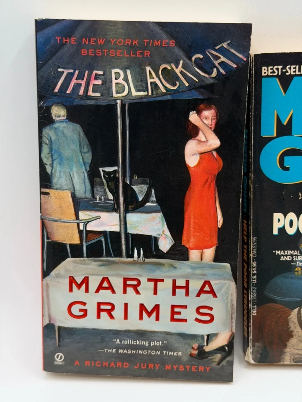 Lot of 4 Martha Grimes, Richard Jury Mystery Detective, Help The Novels (PB)